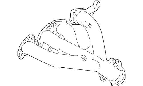 can a cracked exhaust manifold affect oxygen sensor operation